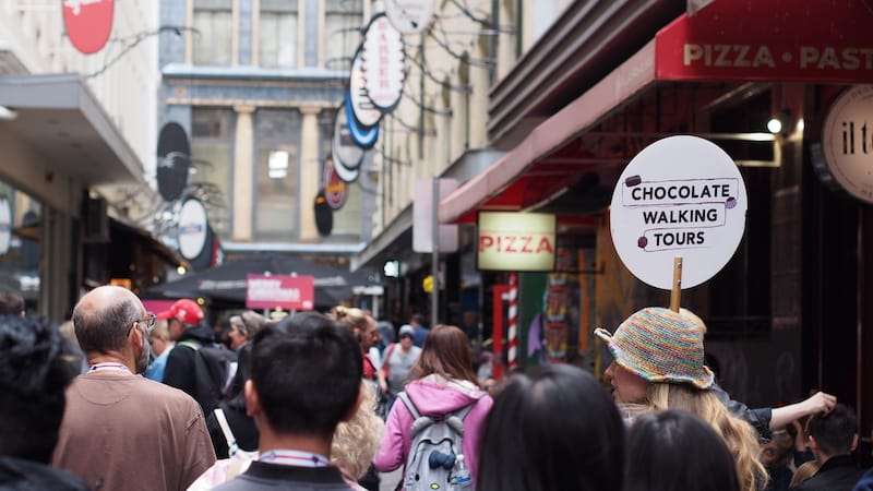 Melbourne City Sightseeing Private Twilight Chocolate Walking Tour