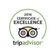 Trip Advisor Certificate of Excellence - 2016pp